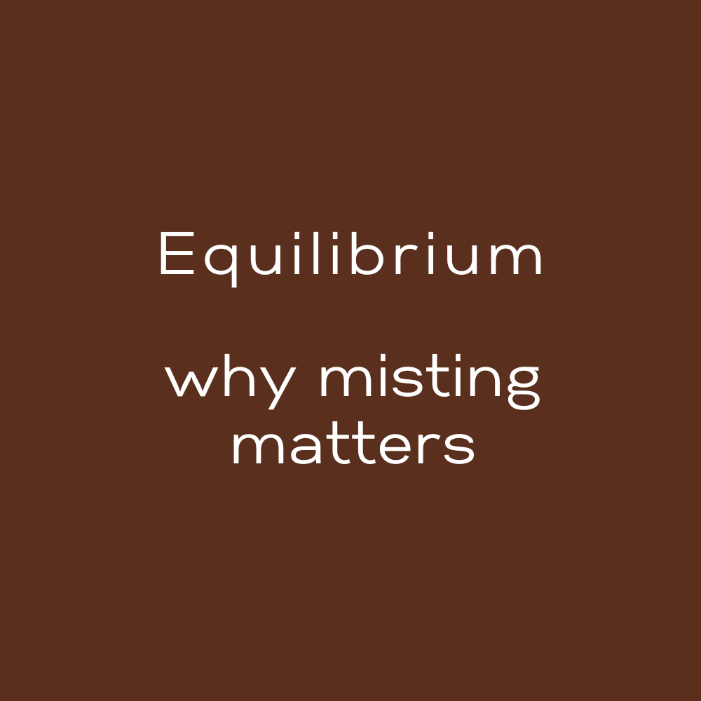 Equilibrium - The Key to Deep Hydration