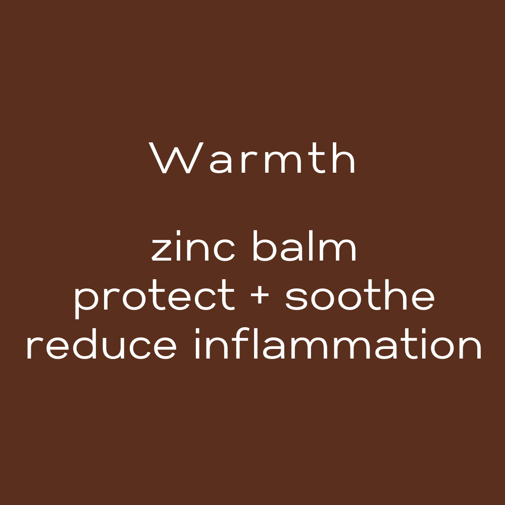 Warmth - Zinc Balm for Deep Skin Healing