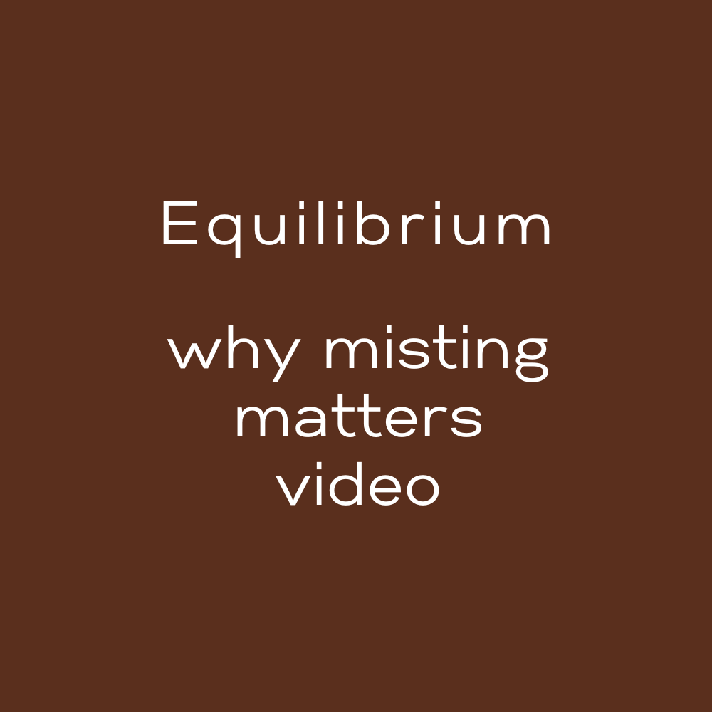 Equilibrium - The Key to Deep Hydration